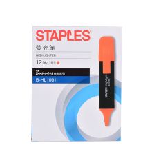 史泰博 B-HL1001 荧光笔 115*24*12mm 单支装 单位：支 橙色