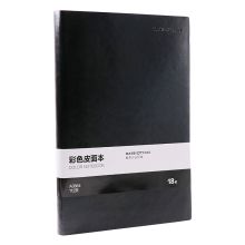 欧标 A0864 112页18K 80克 商务办公皮面本 记事本 黑色（单位：本）