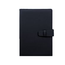 法拉蒙 FLM-PZB-1674 穿插扣皮面笔记本 A5 96张 单位:本 黑
