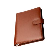 喜通 A16-919 活页带扣皮面笔记本 B5 70张 棕色 单位:本