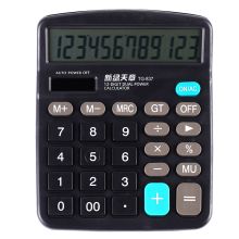 天章 TG-837 通用款轻便计算器 12位 黑色 （单位：台）