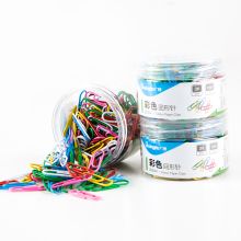 广博 ZD5341 彩色回形针 28mm 160枚 1筒装 彩 单位:筒