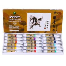 马利 E1303 12ml 国画颜料 24色