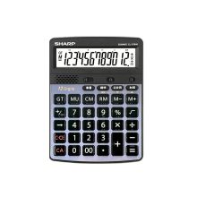 夏普 EL-G7600-BL 语音台式计算器 12位 单个装 亮蓝 （单位：个）