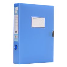 三木 P30-55 A4 55mm粘扣档案盒 蓝 （单位：个）