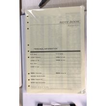 中佳 4921 活页本内芯 9孔活页替芯 B5道林纸内芯
