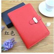 前通 W10-7001 7寸 130页多用效率手册活页本 红色（单位：本）
