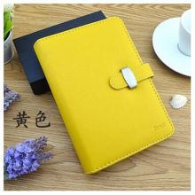 前通 W10-8001 8寸 122页多用效率手册活页本 黄色（单位：本）