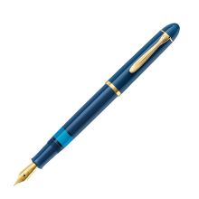 百利金 M120 复古蓝Blue金尖钢笔 F尖 蓝色 单位：支