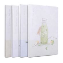 得力 T1680 16K 80页 下午茶胶套本笔记本 配色 （单位：本）
