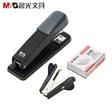 晨光 ABS92720 订书机套装（订书机+订书针+起钉器） 12# 黑色 单位：套