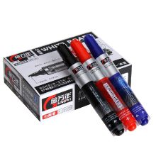 金万年 K-0602B-003 按压式大容量白板笔 红色 10支/盒（单位：盒）