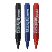 金万年 G-0902-003 细条夹超值物流专用记号笔 红色 10支/盒（单位：盒）