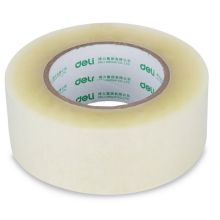 得力 30914 48mm*200y 透明封箱胶带 （6卷/筒）  透明（单位：卷）
