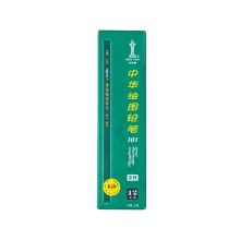 中华牌 101 2H 绘图铅笔 12支装 黑 单位：盒