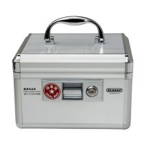 金隆兴 B8049 铝合金财务印章箱(带锁) 银（单位:个）