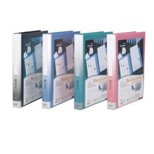 齐心 NF407A-S A4 40袋 活页资料册 30孔塑胶夹 蓝 单位:个 