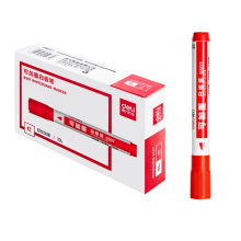得力/deli S507 白板笔 可加墨易擦除 通用规格,红色