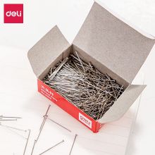 得力/deli 0016 大头针 2#24mm直别针 服装裁剪定位针 50克/盒