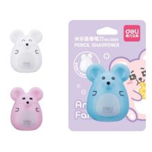 得力/deli 0569 卷笔刀 可爱迷你米乐鼠 混