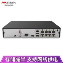 海康威视 DS-7808N-K1/8P 8路1080P高清监控录像机 POE供电 （单位：台）