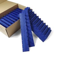 美皇  12.5mm 装订夹条 十孔 压边条装订夹 黑色(100个/盒)（单位：盒）