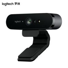 罗技 C1000e 4K超高清网络直播摄像头 广角视频电脑笔记本摄像头 内置麦克风 黑色 单位:个