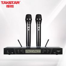 得胜（Takstar）G5-S U段可调频一拖二专业无线麦克风 （单位：套）