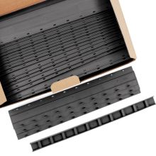 科朗鑫盛  【25mm】 10孔塑料压条装订夹条 50支/盒 配色(单位：盒）