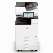 理光  IMC4500    彩色多功能数码复合机打印 标配四纸盒+输稿器  45页/分钟  复印/扫描/传真四合一智能操作面板  白色  (单位：台)