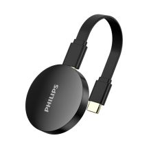 飞利浦(PHILIPS)无线投屏器 投影仪高清hdmi连接视频传输 2.4G/5G双频