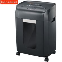 盆景 BONSAII 6129 巡航者系列碎纸机 16升 碎纸/CD/卡/订书针 
