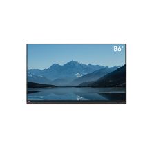 联想  LX-E86R 86寸 3GB内存/存储16GB/22mm红外高精度/智慧屏/不带支架4K高清屏商用显示器 黑色(单位：台)