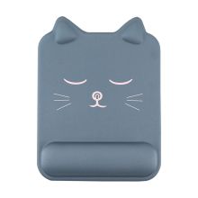 镭拓/Rantopad TOTO 猫耳朵 小号硅胶护腕鼠标垫 浅蓝（单位：个） 鼠标垫/贴/腕垫