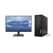联想 ThinkCentre M730e-A020 台式电脑 Intel酷睿i5-10500 8GB-DDR4内存 128GB SSD+1TB硬盘 独立显卡 Win10 Home 64bit 23.8英寸 含键鼠 （单位：套）