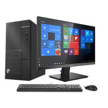 清华同方 超越E500 台式电脑（I5-10400/8G/1T/集显/无光驱/Win10专业版/200W/USB键鼠+23.8英寸显示器）（单位：台）