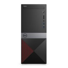 戴尔（DELL）  V3671 I3 台式电脑 成就3671九代酷睿I3企业办公电商四核家用财务税控定制台式电脑主机整机支持win7 单主机（支持专业版系统） 官方标配：i3-9100 4G内存 1T硬盘 核显 黑 (单位:个)