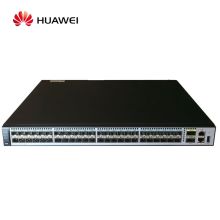 华为 S6720-54C-EI-48S-AC 万兆交换机（48个万兆SFP/2个40GE/QSFP/单子卡槽位/2个600W交流电源/24个SFP/10G多模模块） 黑色（单位:台）