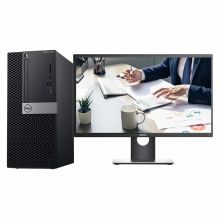 戴尔 5060MT 台式电脑（I5-8500/8G/1TB+128GSSD/DVDRW/专业版Win10H/RX550 4G/E2420H/三年保留硬盘服务）（单位:台）