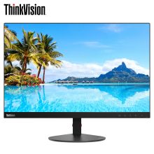 联想（Lenovo）  S23d 22.5英寸 16:10窄边框 低蓝光不闪屏IPS屏 商用办公电脑显示器(DVI VGA接口) 黑 (单位:个)