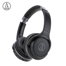 铁三角 S200BT 头戴式立体声无线蓝牙耳机 长久续航 音乐耳机 便携式 黑色 （单位：个）