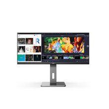 AOC U34P2 34英寸显示器 IPS广色域/双向旋转升降/三年保修（单位:台）