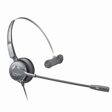 艾特欧 HD310NC 头戴式有线话务耳机 灰色（单位：个）