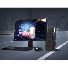 宏碁 C650-8020 i5-10400/8G/1TB+128SSD/集成显卡/无光驱/Windows10/21.5寸 /含鼠标键盘/质保3年 台式电脑 黑色（单位:套）
