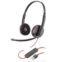 缤特力 C3220 USB双耳耳麦 (单位：副) 黑色