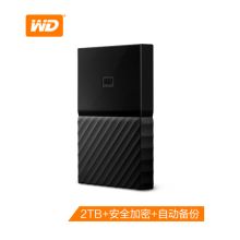 西部数据 WDBS4B0020BBK 2TB USB3.0 2.5英寸 移动硬盘 黑色（单位：个）