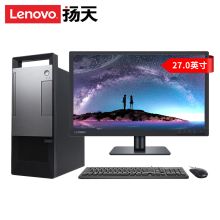 联想  T4900V  27.0英寸液晶/i5-9400/16G 1T+256G 独显4G  台式机    黑色  (单位:台)