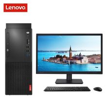 联想 启天M420-D002 台式电脑（I3-8100/4GB/1TB/Win10/三年上门保修/19.5寸显示器） 黑色（单位:台）