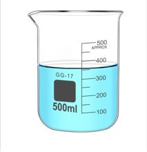 六鑫 500ml 2个装 玻璃烧杯 透明(单位：对)