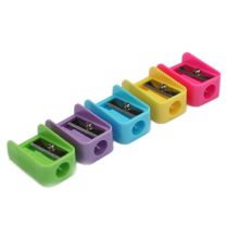 晨光 APS91211 单孔塑料卷笔刀 (红色、黄色、蓝色、绿色、紫色) 50个/盒（单位：个）